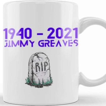 Baskı Dükkanı Jimmy Greaves Rıp Kupa Bardak