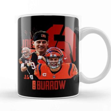 Baskı Dükkanı Joe Burrow 9 Kupa Bardak