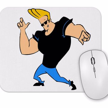 Baskı Dükkanı Johnny Bravo 01 Mouse Pad