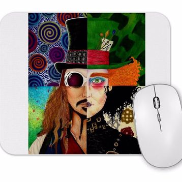 Baskı Dükkanı Johnny Depp Character Mouse Pad