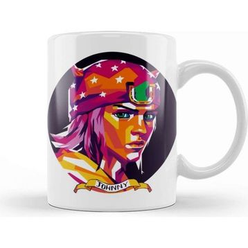 Baskı Dükkanı Johnny Joestar Kupa Bardak