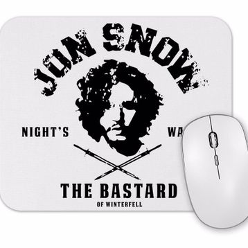 Baskı Dükkanı Jon Snow Night Watch Mouse Pad