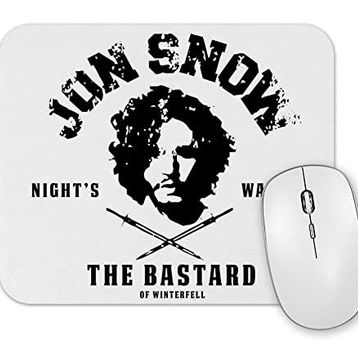 Baskı Dükkanı Jon Snow Night Watch Mouse Pad