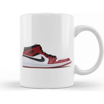 Baskı Dükkanı Jordan 1 Mid Chicago Kupa
