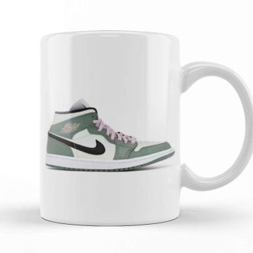 Baskı Dükkanı Jordan 1 Mid Dutch Green Kupa