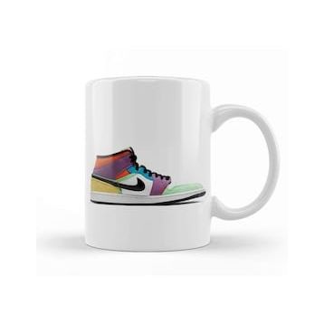 Baskı Dükkanı Jordan 1 Mid Se Multicolor Kupa