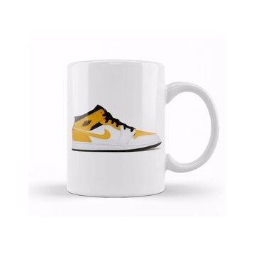 Baskı Dükkanı Jordan 1 Mid University Gold Kupa