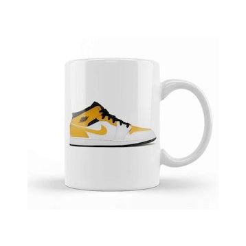 Baskı Dükkanı Jordan 1 Mid University Gold Kupa
