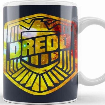 Baskı Dükkanı Judge Dredd Porselen Kupa