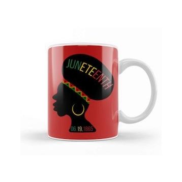 Baskı Dükkanı Juneteenth Gıfts 2021 Kupa