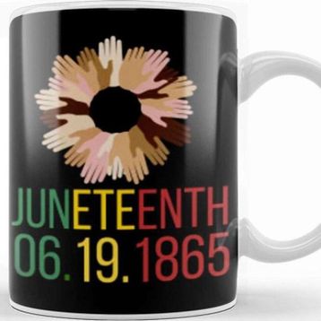 Baskı Dükkanı Juneteenth Gıfts Kupa