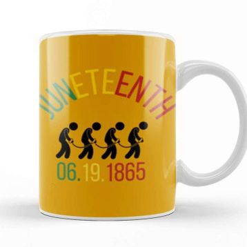 Baskı Dükkanı Juneteenth Juneteenth 2021 Kupa