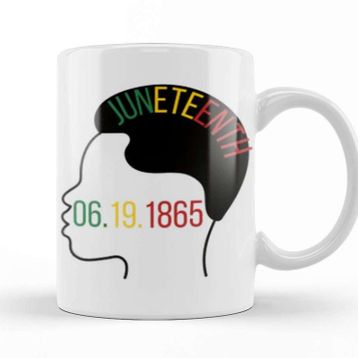 Baskı Dükkanı Juneteenth Juneteenth 2021 Kupa