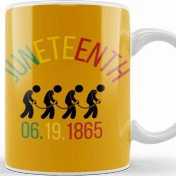 Baskı Dükkanı Juneteenth Juneteenth 2021 Kupa