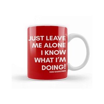 Baskı Dükkanı Just Leave Me Alone I Know What I'm Doing Kupa