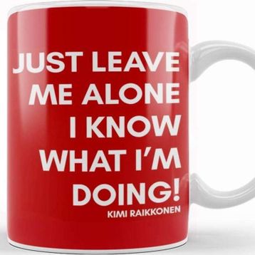 Baskı Dükkanı Just Leave Me Alone I Know What I'm Doing Kupa