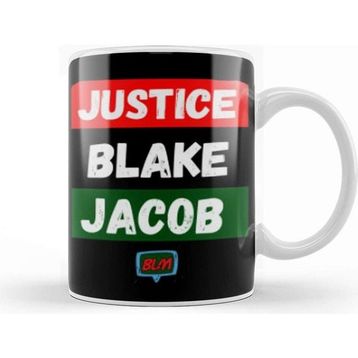 Baskı Dükkanı Justice For Jacob Blake 2021 Kupa