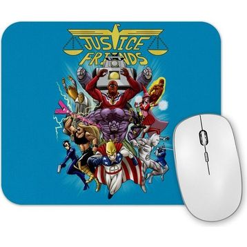 Baskı Dükkanı Justice Friends Mouse Pad