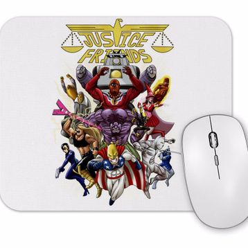 Baskı Dükkanı Justice Friends Mouse Pad