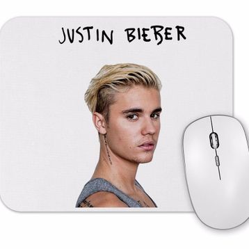 Baskı Dükkanı Justin Bieber Mouse Pad