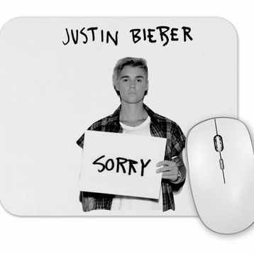 Baskı Dükkanı Justin Bieber Mouse Pad