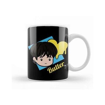Baskı Dükkanı K Pop Chibi Suga Butter Kupa