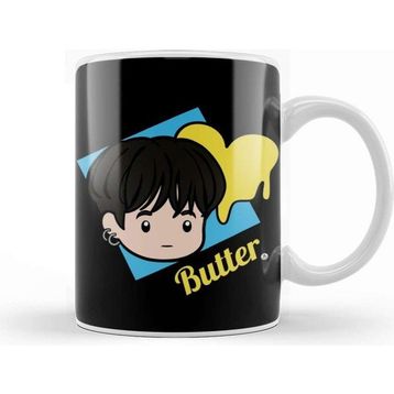 Baskı Dükkanı K Pop Chibi Suga Butter Kupa