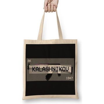 Baskı Dükkanı Kalashnikov Bez Çanta