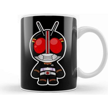 Baskı Dükkanı Kamen Rider Black Chibi Kupa