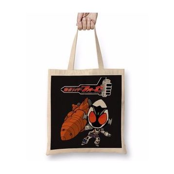 Baskı Dükkanı Kamen Rider Fourze 2 Bez Çanta