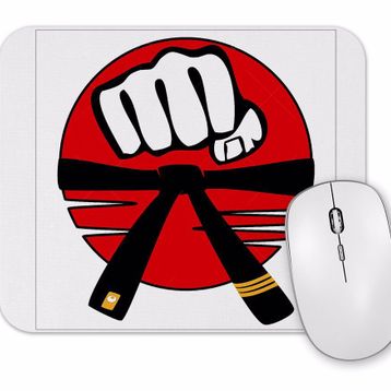 Baskı Dükkanı Kara Kuşak Mouse Pad