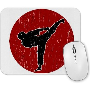 Baskı Dükkanı Karate Mouse Pad