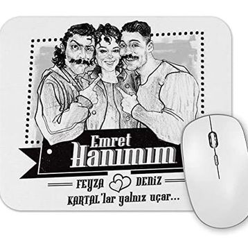 Baskı Dükkanı Kardeş Payı Feyza Mouse Pad
