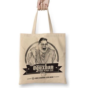 Baskı Dükkanı Kardeş Payı Muhasebeci Oğuzhan 01 Bez Çanta