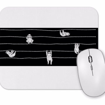 Baskı Dükkanı Kasvetli Şerit Mouse Pad