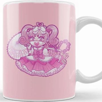 Baskı Dükkanı Kawaii or Gansta Simple Kupa