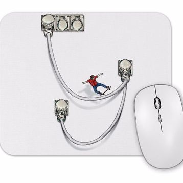 Baskı Dükkanı Kaykay Mouse Pad