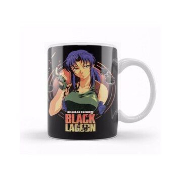 Baskı Dükkanı KB10150 Black Lagoon Porselen Kupa Bardak