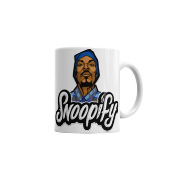 Baskı Dükkanı KB1018 Snoop Dog Fly Porselen Kupa Bardak