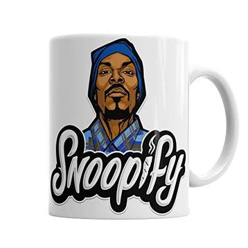 Baskı Dükkanı KB1018 Snoop Dog Fly Porselen Kupa Bardak