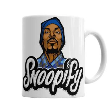Baskı Dükkanı KB1018 Snoop Dog Fly Porselen Kupa Bardak