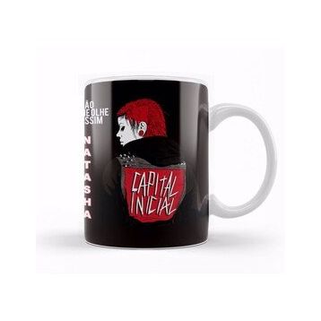 Baskı Dükkanı KB10255 Capital Inicial Natasha Nao Me Olhe Assim Porselen Kupa Bardak