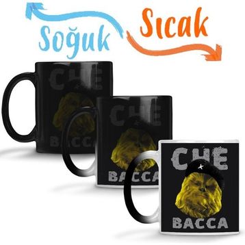 Baskı Dükkanı KB10303 Chewbacca Alf Bacca Porselen Kupa Bardak