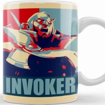 Baskı Dükkanı KB10451 Dota 2 Invoker Porselen Kupa Bardak