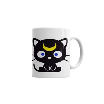 Baskı Dükkanı KB1058 Sailor Moon Luna Porselen Kupa Bardak