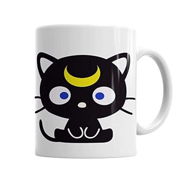 Baskı Dükkanı KB1058 Sailor Moon Luna Porselen Kupa Bardak