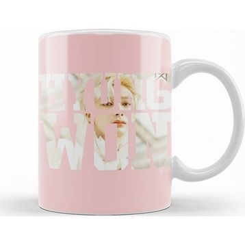 Baskı Dükkanı KB10844 Hyungwon Monsta X Porselen Kupa Bardak
