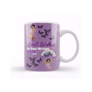 Baskı Dükkanı KB10972 Kali Uchis Tour Porselen Kupa Bardak