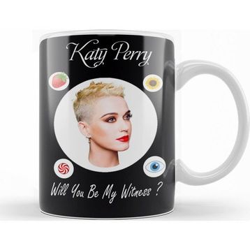 Baskı Dükkanı KB10989 Katy Perry Witness Porselen Kupa Bardak