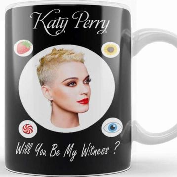 Baskı Dükkanı KB10989 Katy Perry Witness Porselen Kupa Bardak